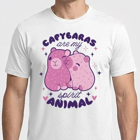 Férfi Imperial póló - Capybaras are my spirit animal