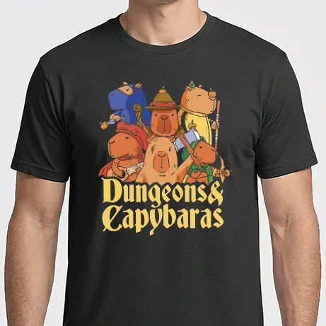 Férfi Imperial póló - Dungeons and Capybaras