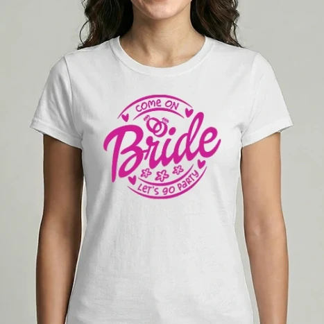 Női Imperial póló - Bride Barbie lets go party