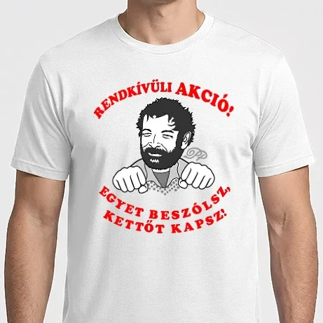 Férfi Imperial póló - Akciós Bud Spencer Pofon