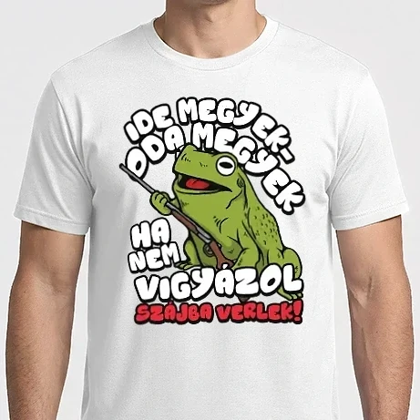 Férfi Imperial póló - BéAgresszív béka