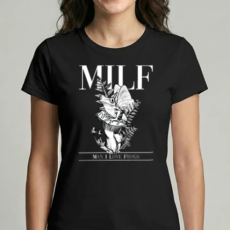 Női Imperial póló - Elegant MILF sötét alapra