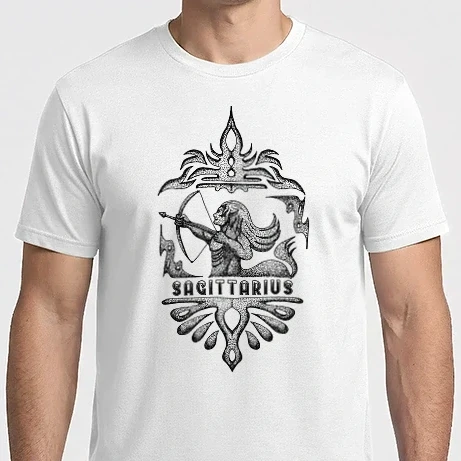 Férfi Imperial póló - Vintage zodiac sagittarius