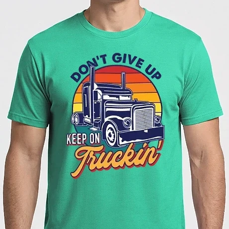 Férfi Imperial póló - Keep on Truckin'