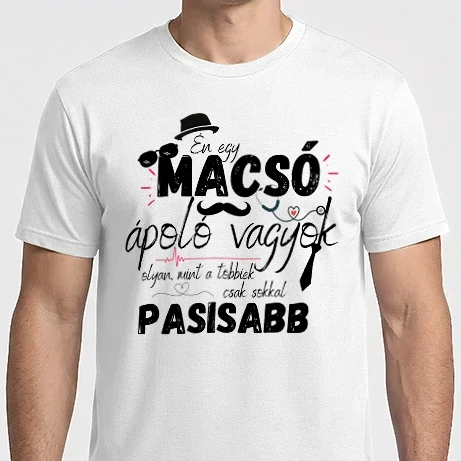 Férfi Imperial póló - Én egy macsó ápoló vagyok