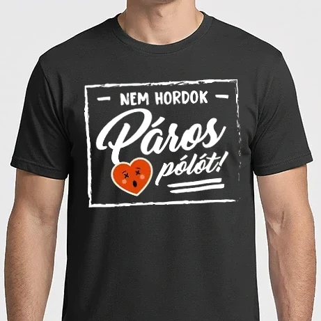 Férfi Imperial póló - Nem hordok páros pólót férfi