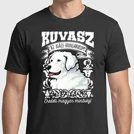 Férfi Imperial póló - Hungarikum kutyáink kuvasz