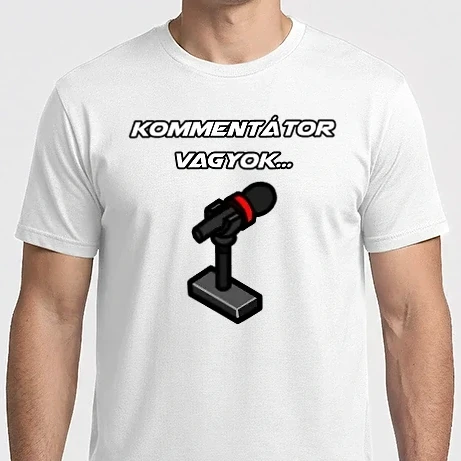 Férfi Imperial póló - Kommentátor vagyok