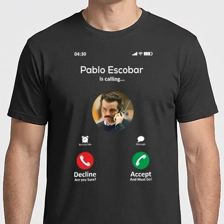 Férfi Imperial póló - Escobar calling 2