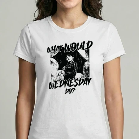 Női Imperial póló -  What would Wednesday do