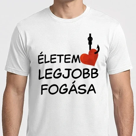 Férfi Imperial póló - Életem legjobb fogása páros póló