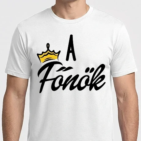 Férfi Imperial póló - A főnök páros póló