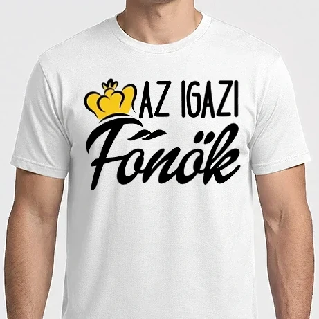 Férfi Imperial póló - Az igazi főnök páros póló