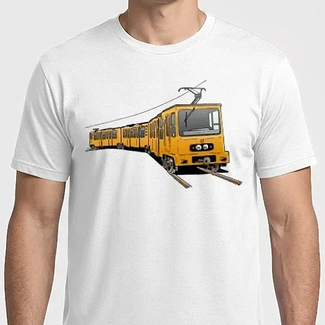 Férfi Imperial póló - Kisföldalatti - FAV csuklós motorkocsi
