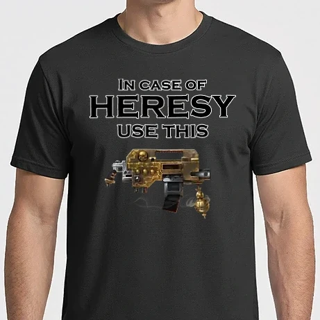 Férfi Imperial póló - In case of Heresy