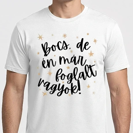 Férfi Imperial póló - Foglalt vagyok