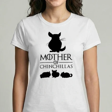 Női Imperial póló - Mother of Chinchillas