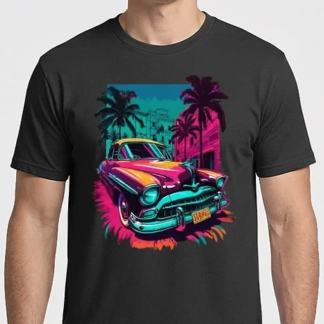 Férfi Imperial póló - Vintage Havana autós póló