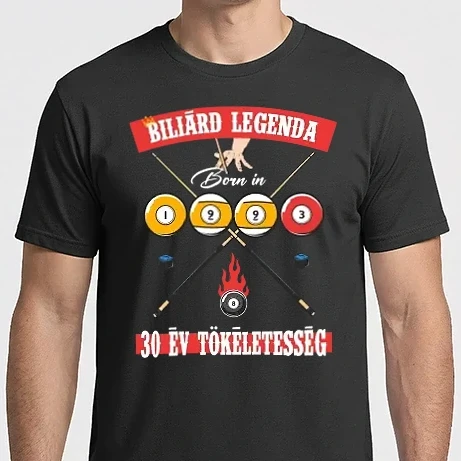 Férfi Imperial póló - Biliárd legenda született 1993