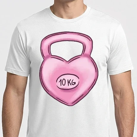 Férfi Imperial póló - Kettlebell szerelem 10kg