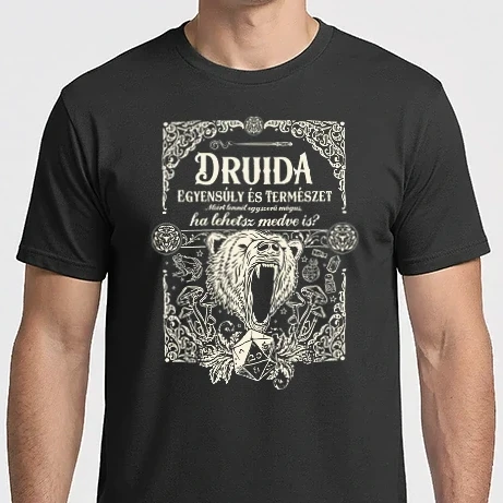 Férfi Imperial póló - Dungeons and Dragons Druida