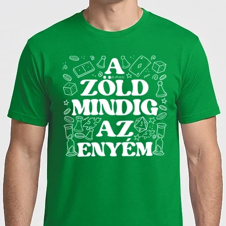Férfi Imperial póló - A zöld mindig az enyém
