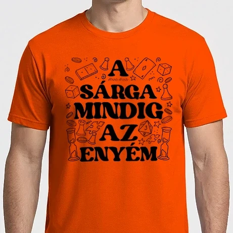 Férfi Imperial póló - A sárga mindig az enyém