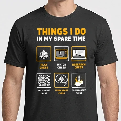 Férfi Imperial póló - Things I do in my spare time RO