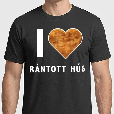 Férfi Imperial póló - I love rántott hús