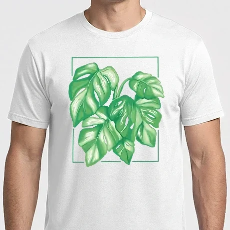 Férfi Imperial póló - Monstera variegata növény