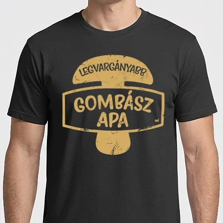 Férfi Imperial póló - Gombász apa ajándék