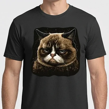 Férfi Imperial póló - Grumpy Cat