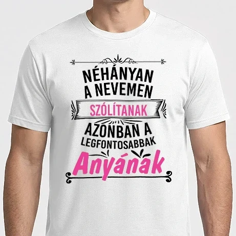 Férfi Imperial póló - A legfontosabbak anyának szólítanak