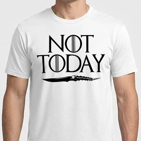 Férfi Imperial póló - Not today fekete
