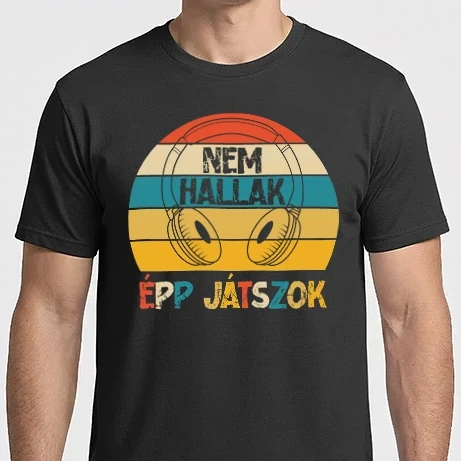 Férfi Imperial póló - Nem hallak épp játszok