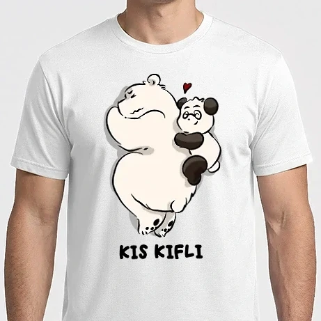 Férfi Imperial póló - Kis kifli maci