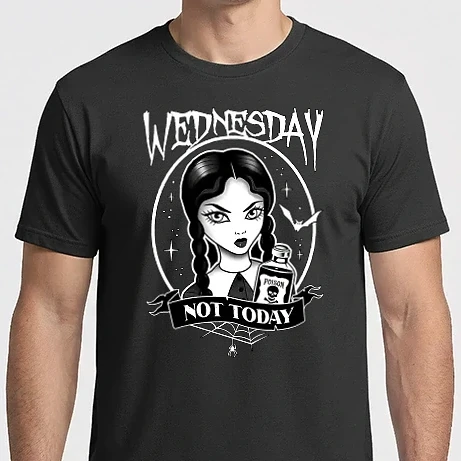 Férfi Imperial póló - Wednesday not today 2