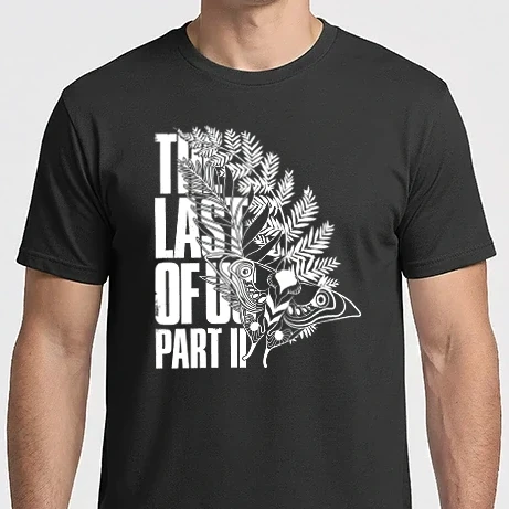 Férfi Imperial póló - The last of us Ellie tattoo - fehér