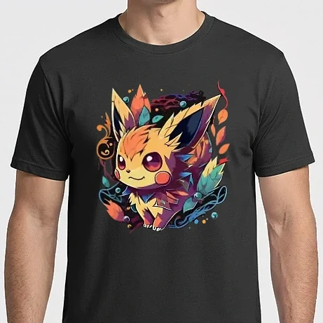 Férfi Imperial póló - Pokémon stílusú minta_03