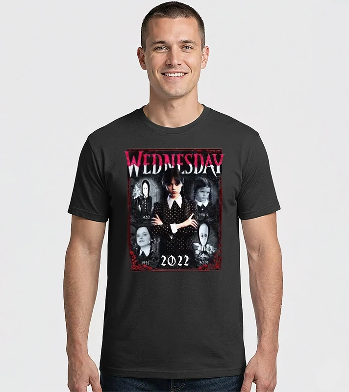Wednesday Addams – Férfi Imperial póló
