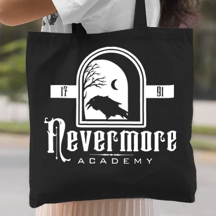 Vászontáska - Nevermore academy