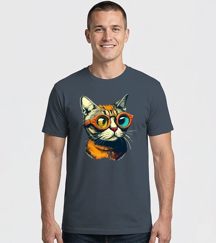 Vintage cat – Férfi Imperial póló