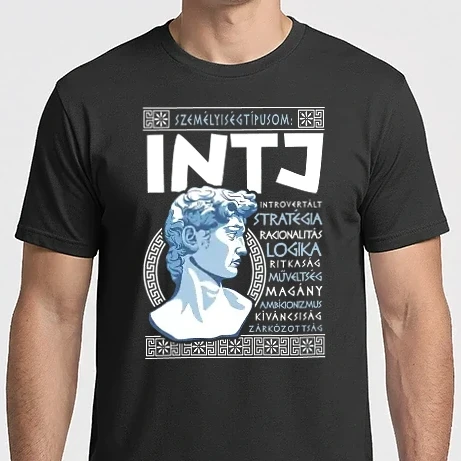 Férfi Imperial póló - 16 Személyiségtipus GREEK STYLE  INTJ AZ ÉPÍTÉSZ