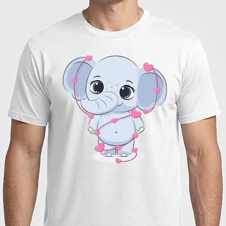 Férfi Imperial póló - Szerelmes elefánt