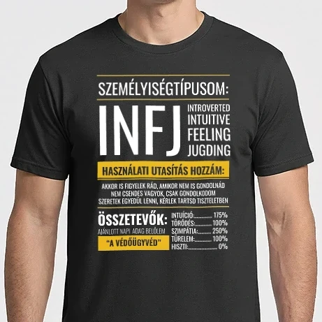 Férfi Imperial póló - 16 Személyiségtipus RÉSZLETES JELLEMZŐK  INFJ A VÉDŐÜGYVÉD