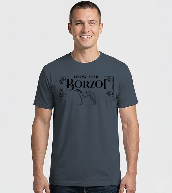 BORZOI Vintage – Férfi Imperial póló