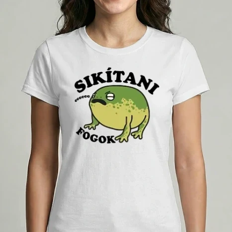 Női Imperial póló - Sikítós béka