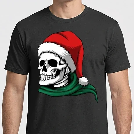 Férfi Imperial póló - skeleton christmas