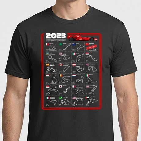 Férfi Imperial póló - F1 pályanaptár