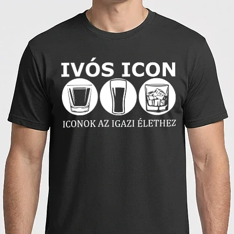 Férfi Imperial póló - ivós fehér icon